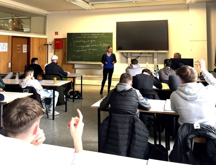 Chantal Kopf (MdB) besucht unsere Schule