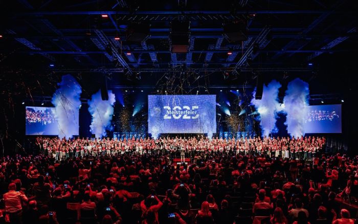 Meisterfeier im Europa Park